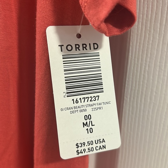 New Torrid Fav Tunic Super Soft Beauty - Picture 5 of 6
